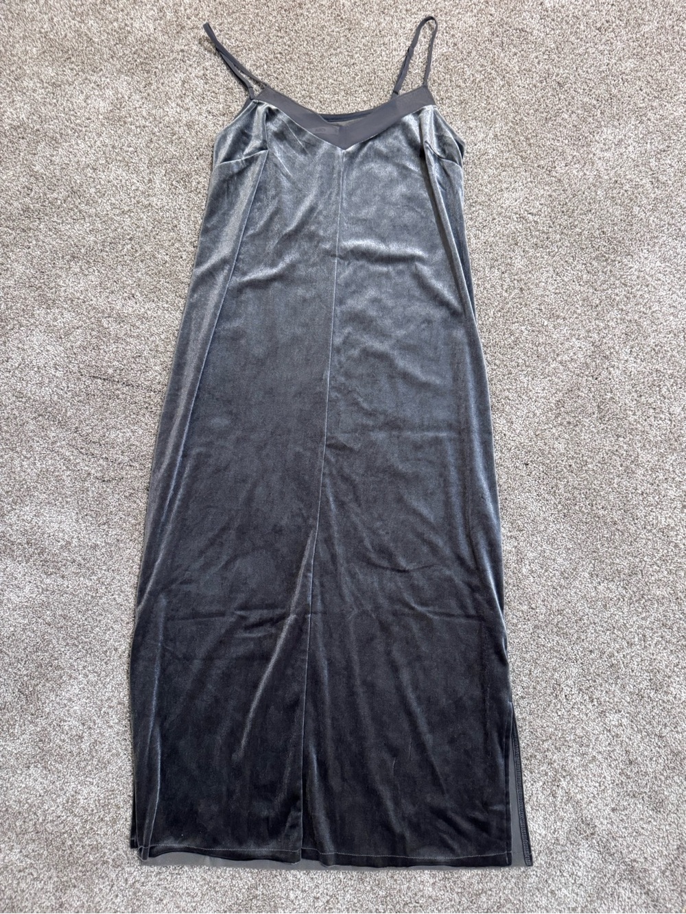 Juicy Couture Black Velvet Cami Dress